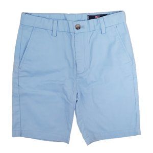 Preppy Vineyard Vines Boys Breaker Shorts Light Blue Size 8 NWT